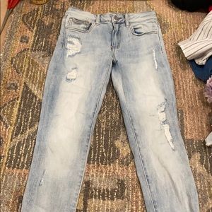 Treasure and Bond ripped jeans light wash